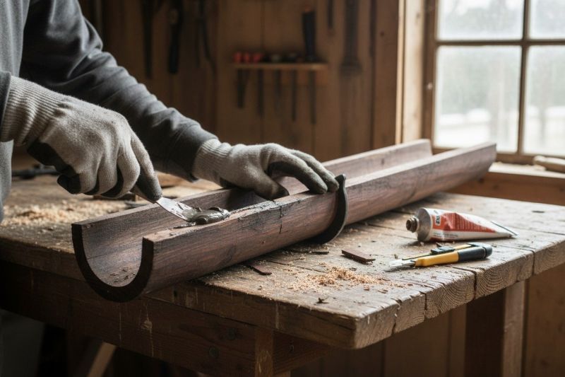 Half Round Gutter Replacement